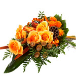 Symbathy Arrangement in orange