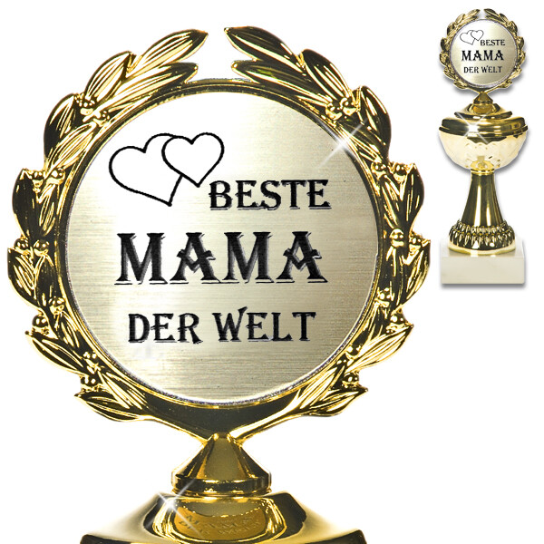 Trophy "Beste Mama der Welt" - Lieferung Austria - Blumen ...