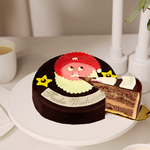 Dessert Santa Claus Cake