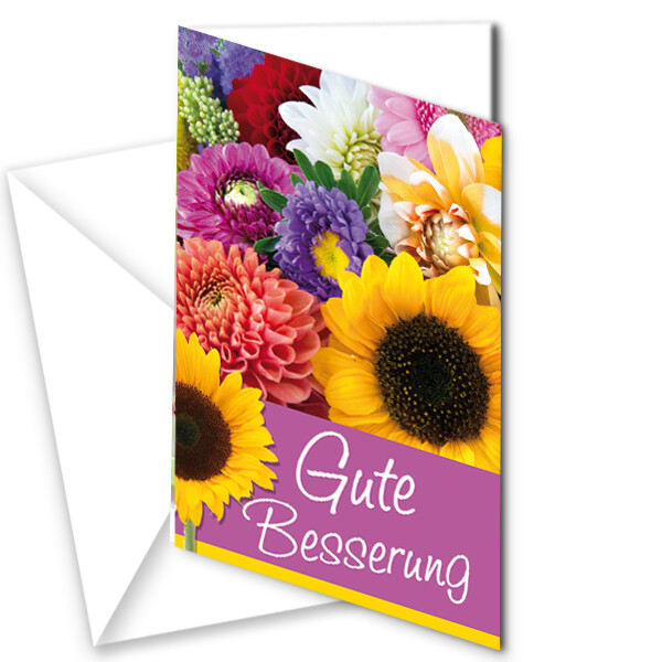 Greeting Card „Get well soon“