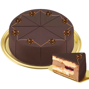 Dessert-Torte Marc de Champenois
