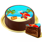 Dessert-Motiv-Torte Pirat
