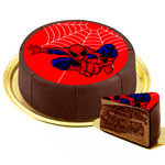 Dessert Motif Cake Spiderman