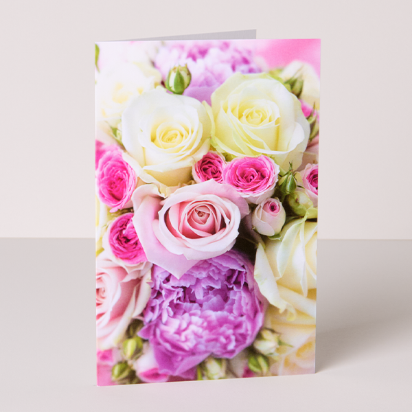 Greeting Card roses