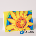 Greeting Card Sunflower Lebenshilfe e.V.