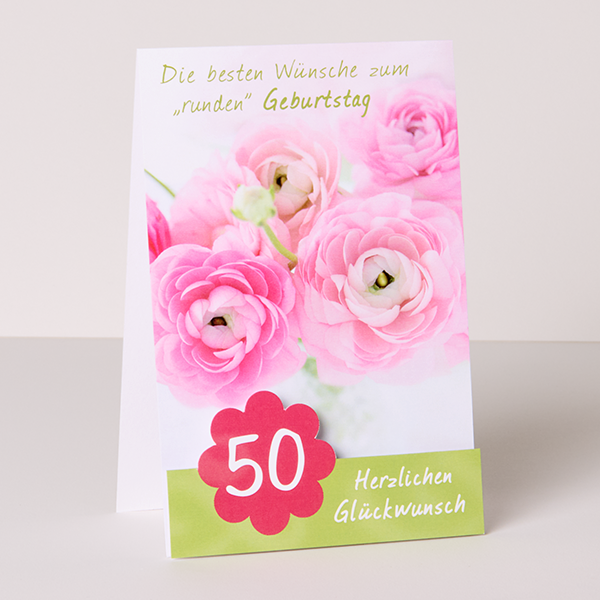 Greeting Card 50th Birthday