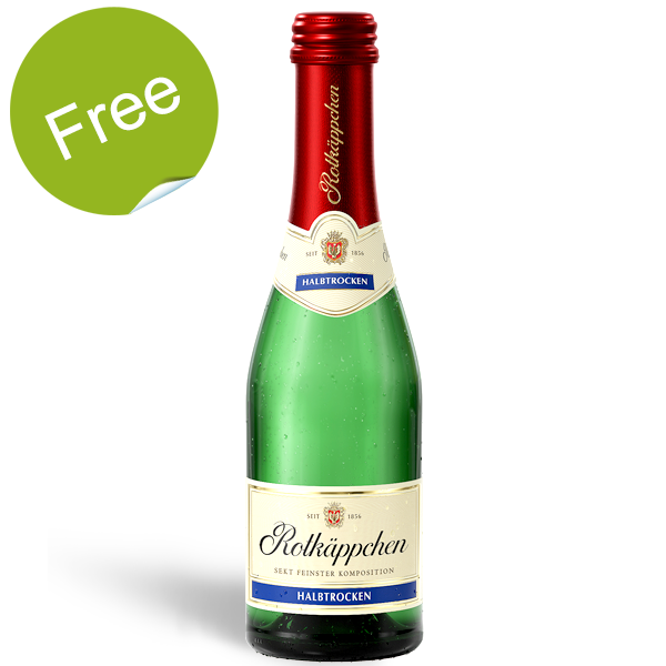 Rotkäppchen sparkling wine Tradition semi-dry (0,2 l)