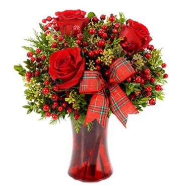 The Jingle Bell Flowers Bouquet