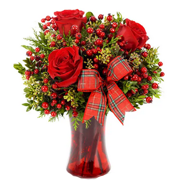 The Jingle Bell Flowers Bouquet