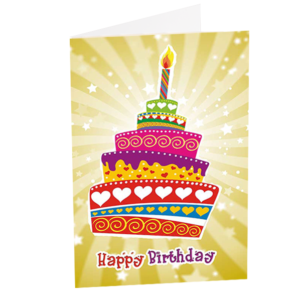 Greeting Card "Happy Birthday"