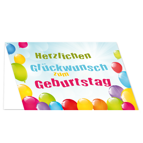 Greeting Card "Herzlichen Glückwunsch"