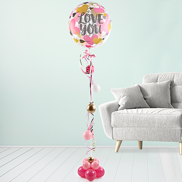 Riesenballon-Präsent Love You (190 cm)
