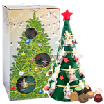 Christmas Tree Advent Calendar with Chocolates and Truffles (300 g)