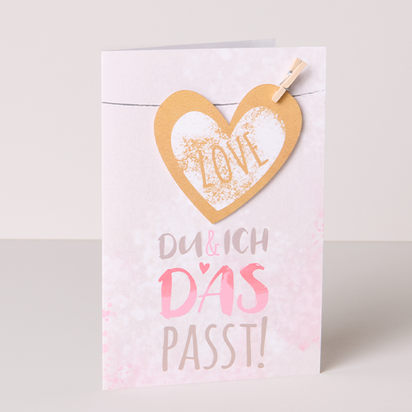 Greeting Card „Du & Ich das passt!“