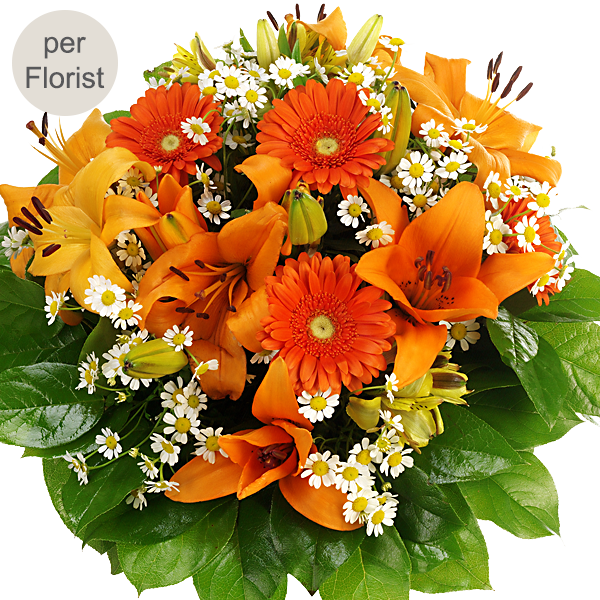 Flower Bouquet Orange