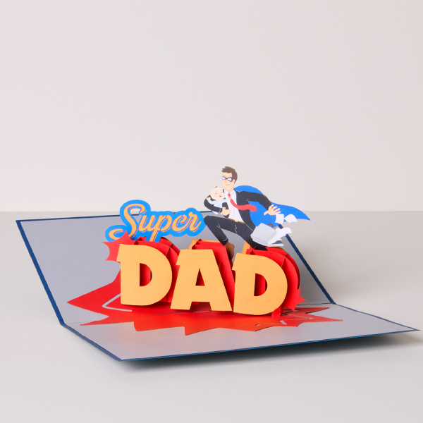 Pop-Up Card „Super Dad“