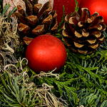 Long Red Arrangement with 3 Ferrero Giotto