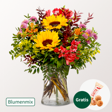 Blumenmix Full of Joy mit Ferrero Giotto 3er