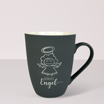 Tasse mit samtiger Oberfläche „Engel“