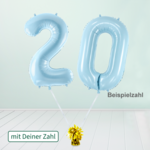 Heliumballon-Geschenk XXL-Zahlen