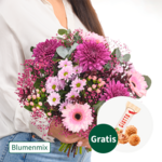 Blumenmix Herbstmelodie mit Ferrero Giotto 3er