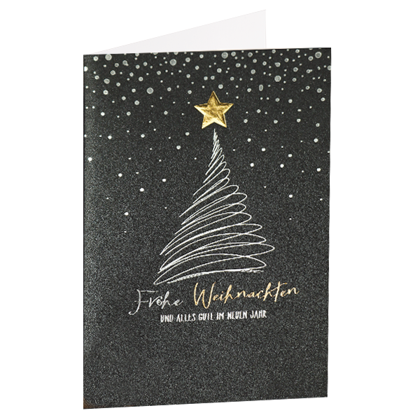 Motif card "Frohe Weihnachten und alles Gute im neuen Jahr" Send