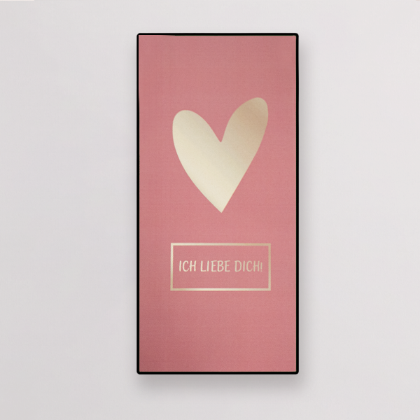 Chocolate Gift „Ich liebe dich“ (100 g)