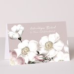 Greeting Card „Aufrichtiges Beileid“