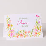 Greeting Card „Für die beste Mama der Welt“