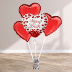 Helium balloons gift „Ich liebe dich“