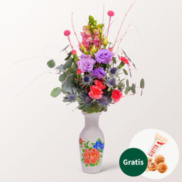 Blumenstrauß Frühlingstanz mit Ferrero Giotto 3er