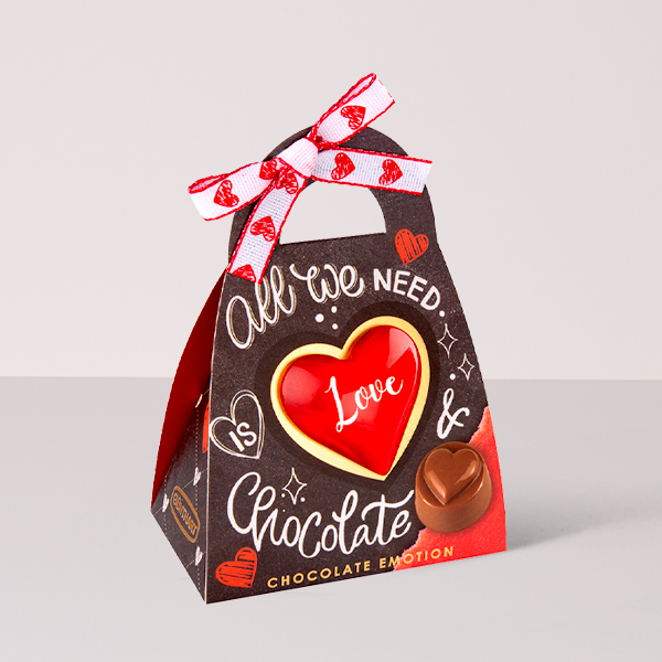 Chocolate Bag with Magnetic Heart (69 g)