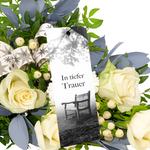 Flowercard „In tiefer Trauer“