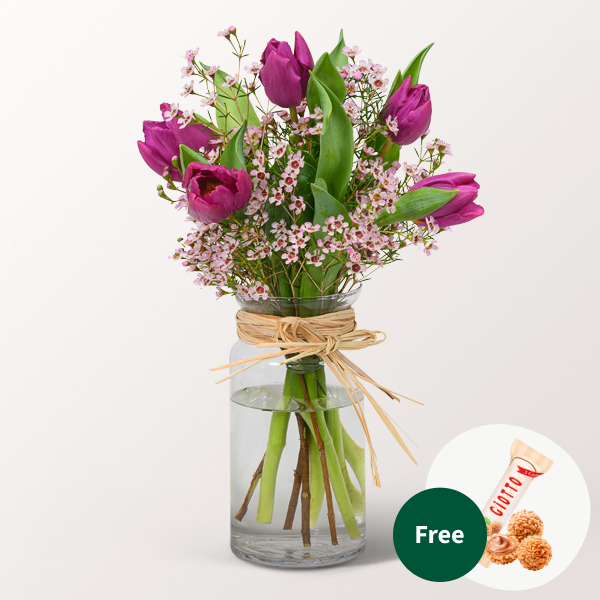 Arrangement Romanze with 3 Ferrero Giotto