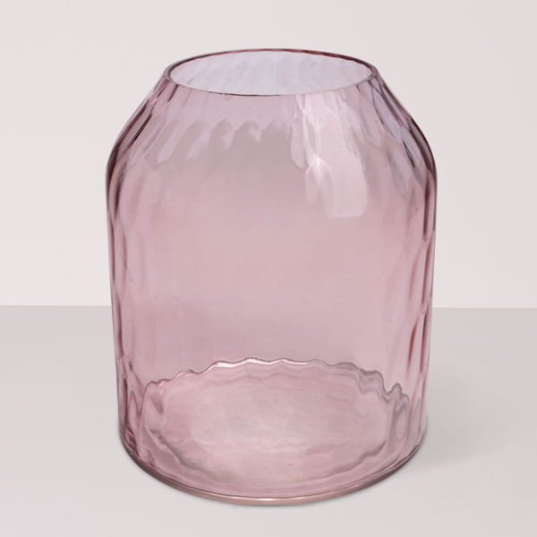 Glass Vase Pink