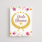 Motivkarte „Beste Mama“