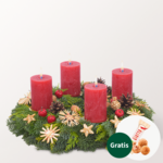 Adventskranz Scandinavian Dream (Ø 30 cm) mit Ferrero Giotto 3er