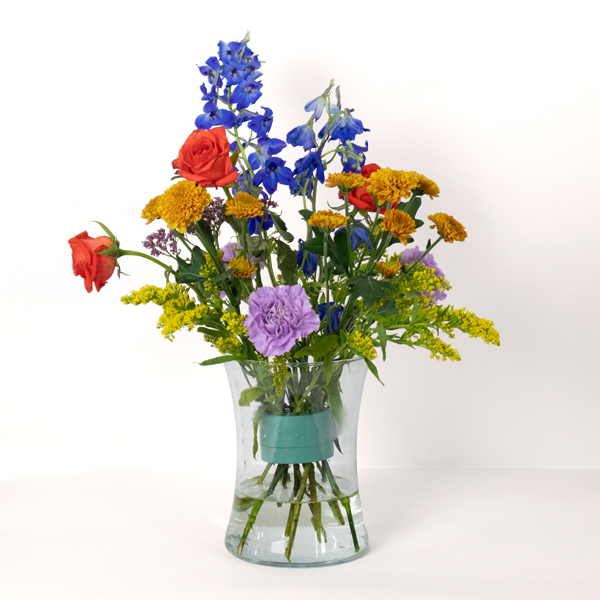 Blumenarrangement Stielhalter