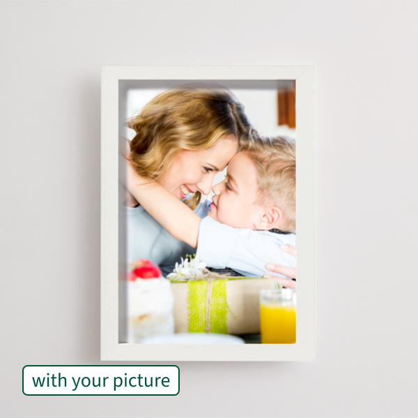 Your personal picture in a photo frame