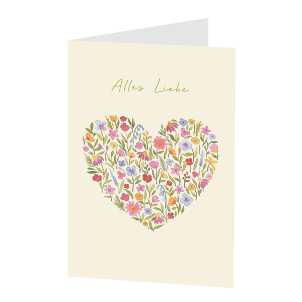 Greeting Card „Alles Liebe“