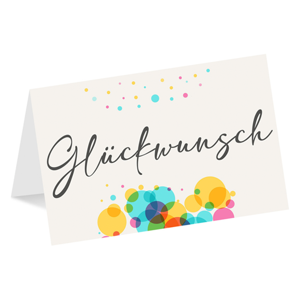 Greeting Card „Glückwunsch“