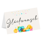 Greeting Card „Glückwunsch“