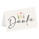 Motivkarte „Danke“