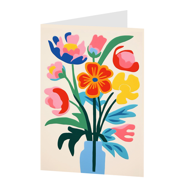 Greeting Card Flowers