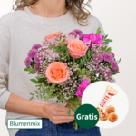 Blumenmix Blütenfreude mit Ferrero Giotto 3er