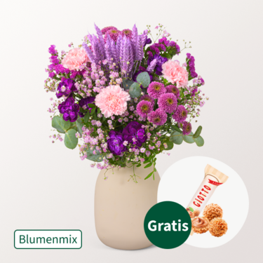 Blumenmix Herbstduft mit Ferrero Giotto 3er