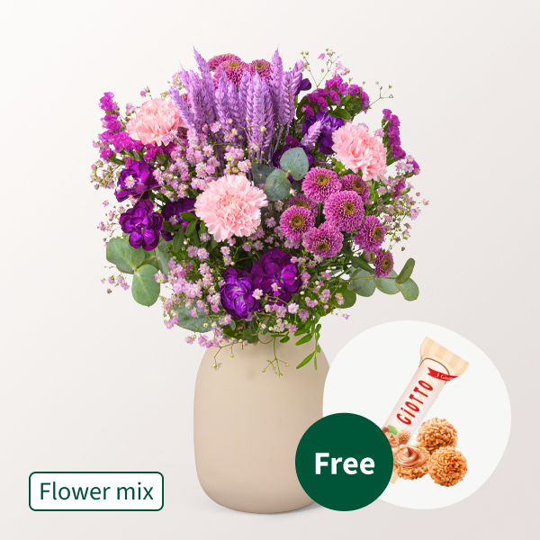 Flower Mix Herbstduft with 3 Ferrero Giotto