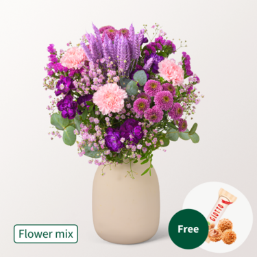 Flower Mix Herbstduft with 3 Ferrero Giotto