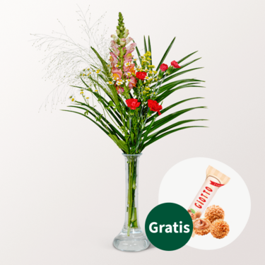 Arrangement Herbstballade mit Ferrero Giotto 3er