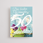 Jubiläumskarte zum 50. Geburtstag